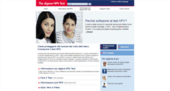 Desktop Screenshot of hpv-test.it